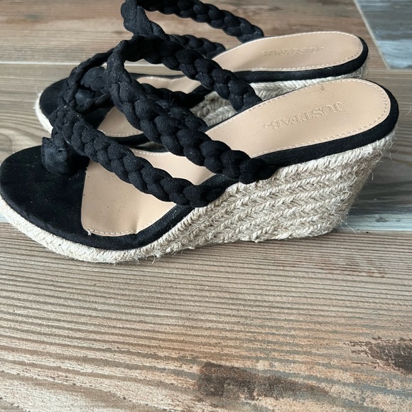 Womens Just Fab Heeled Sandals - Picture 5 of 6